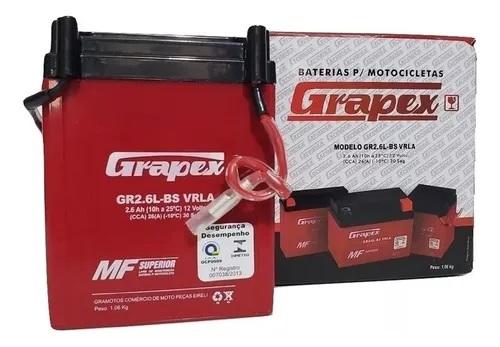 BATERIA CG 2.5L/A SELADA (GRAPKS)