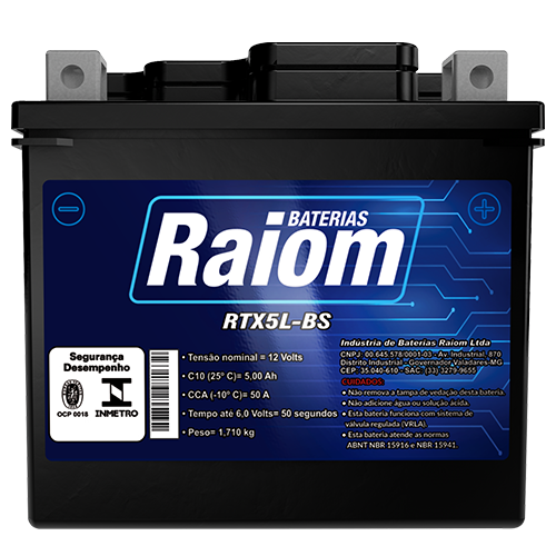 BATERIA TITAN ES/FAN 08/BIZ ES (RAIOM) 5BS