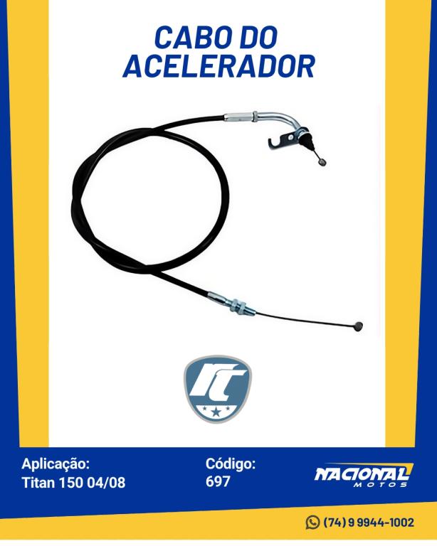 CABO ACEL TITAN 150 04/08