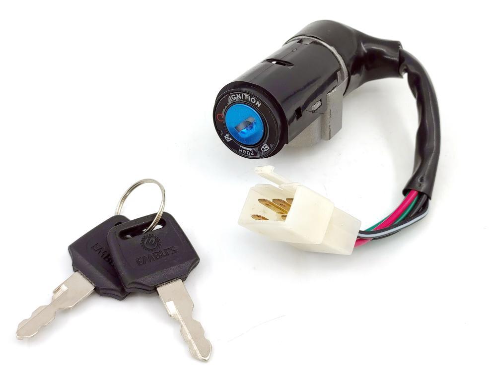 CHAVE IGNIÇÃO BIZ 100 98/05 (BRAVIC)