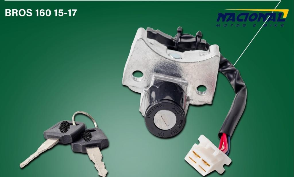 CHAVE IGNIÇÃO NXR 160 15/17 4F (QSEIS)