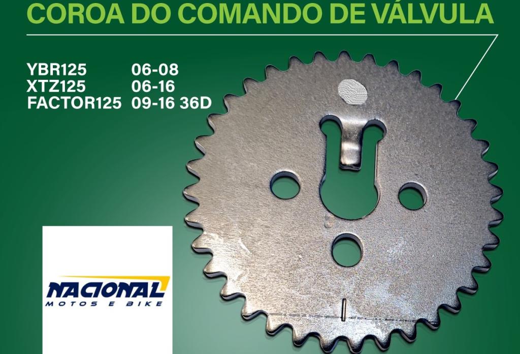 COROA COMANDO YBR/FACTOR 36D (IMP)