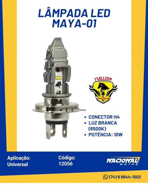 LAMPADA BIODO LED H4 MAYA 01