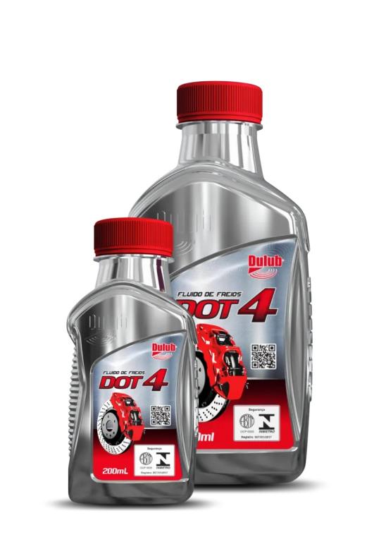 FLUIDO FREIO DOT4 500ML (DULUB)