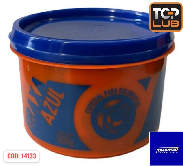 GRAXA ROLAMENTO AZUL 500G (TOPLUB)