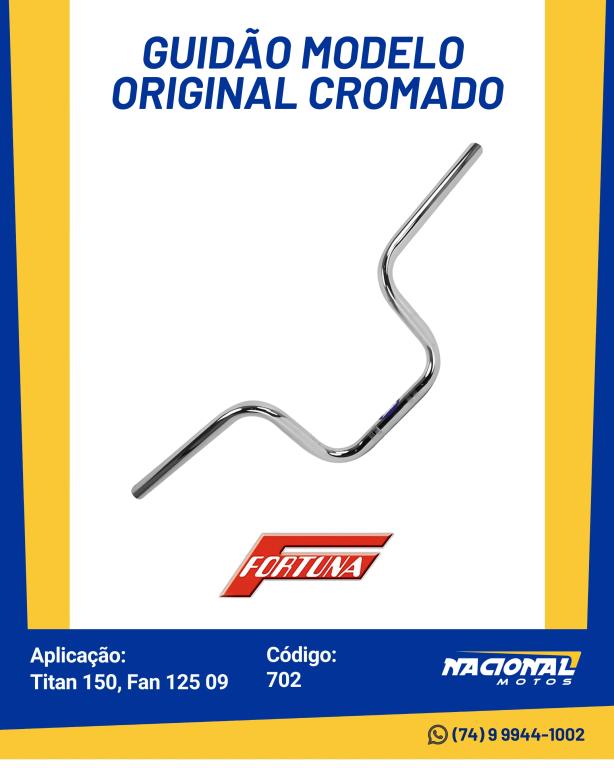 GUIDÃO TITAN 150 04/13/FAN 09 CR