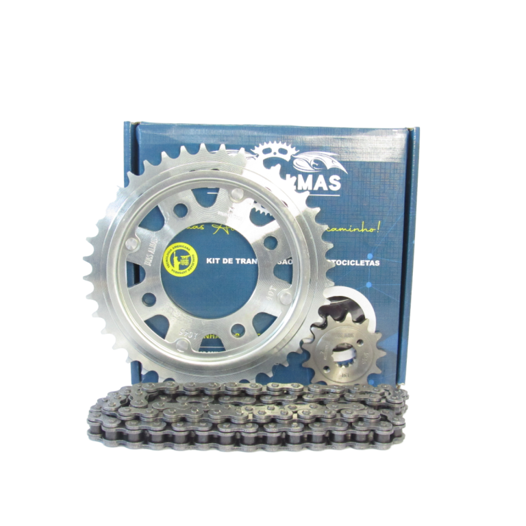 KIT TRAÇÃO CB 250F TWISTER 16 (DUAS ALMAS)