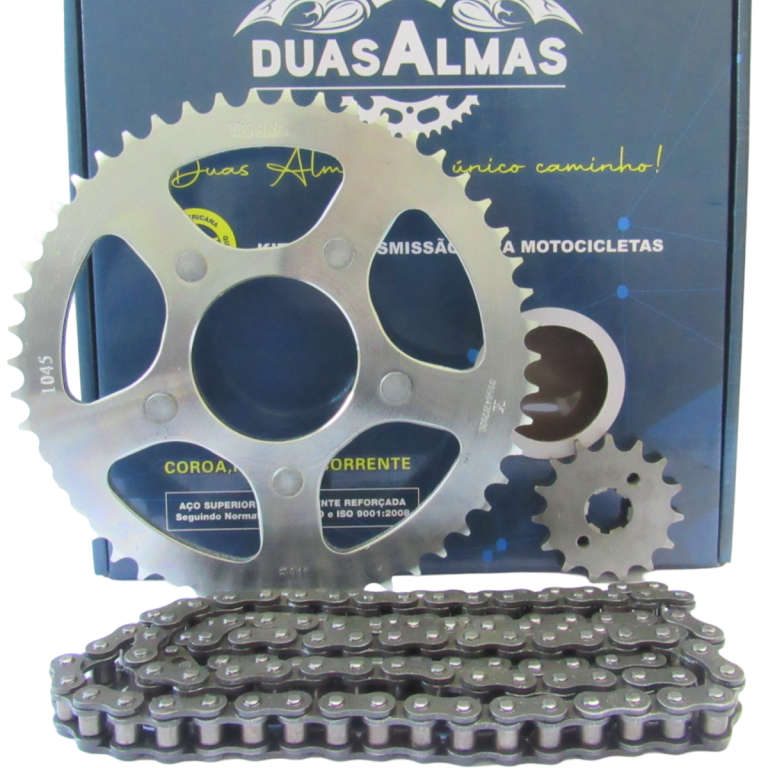 KIT TRAÇÃO XLR 125/NX 150 (DUAS ALMAS)