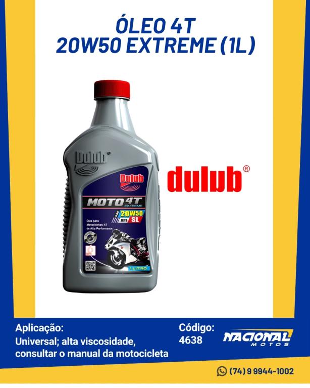OLEO 4T 20W50 EXTREME 1LT
