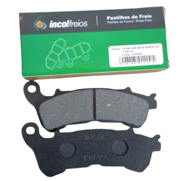 PASTILHA FREIO D CB 300/XRE/HORNE C/ABS (INC