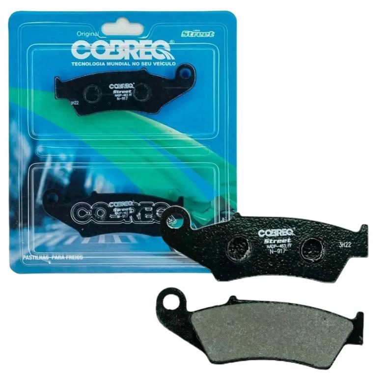 PASTILHA FREIO D NXR 150 09/FALCON (COBREQ)