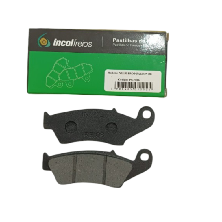 PASTILHA FREIO D NXR 150 09/FALCON (INCOL)