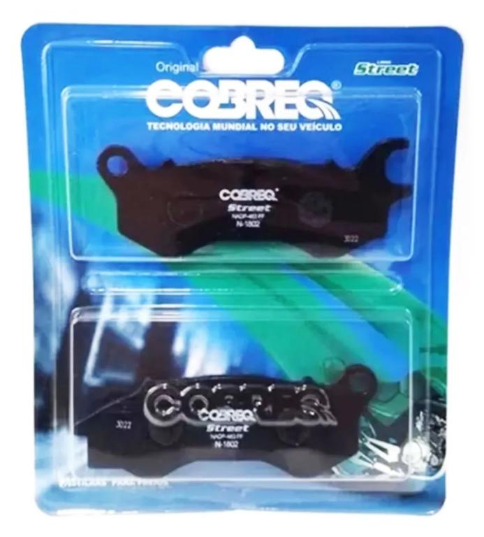 PASTILHA FREIO D PCX 150 (COBREQ)