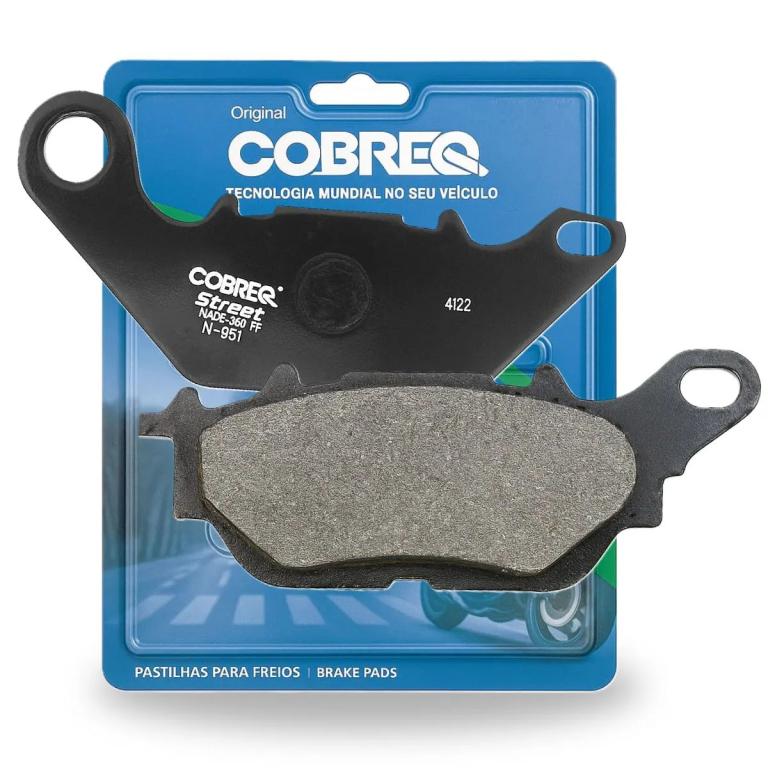 PASTILHA FREIO D YBR FACTOR 09 (COBREQ)