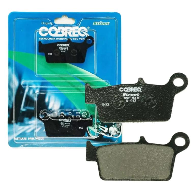 PASTILHA FREIO T FALCON/XRE 300 (COBREQ)