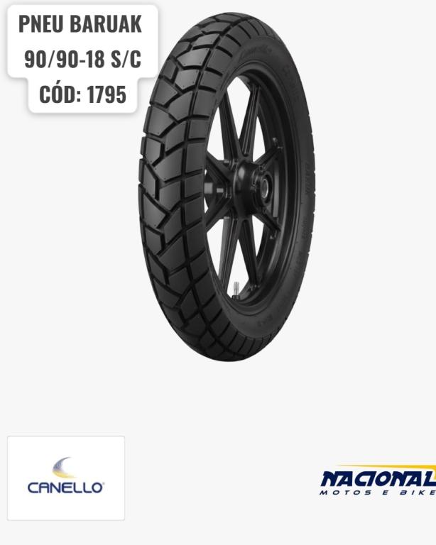 PNEU 18 D 2.75-18 BARUK S/CAMARA
