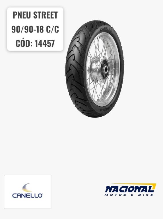 PNEU 18 T 90/90-18 STREET C/CAMARA