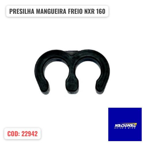 PRESILHA MANGUEIRA FREIO NXR 160 18 (SMART)
