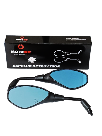 RETROVISOR BMW GS F800 FIXO P/HONDA LENTE AZUL