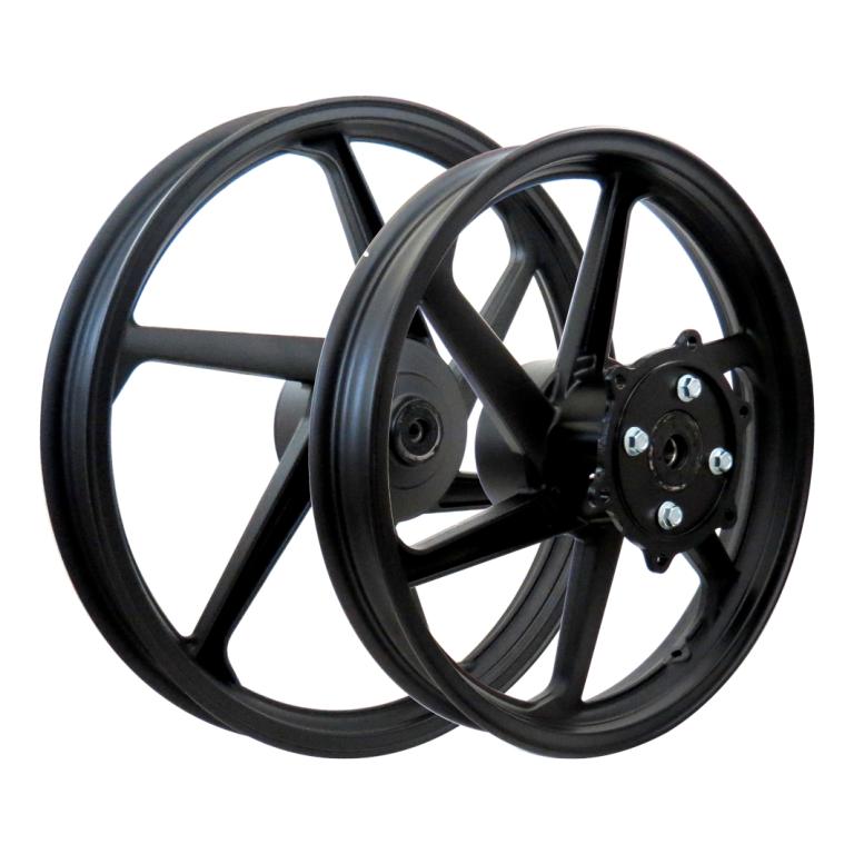 RODA ALUMÍNIO NXR 125/150 6P PT (SMART)