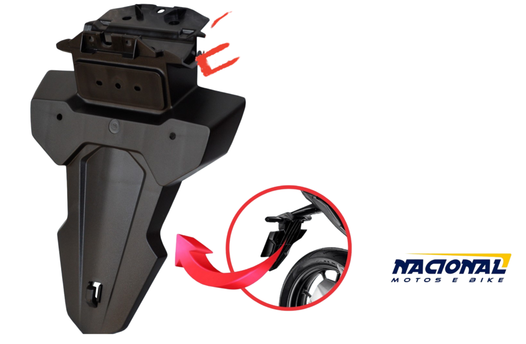 SUPORTE PLACA CB 300F TWISTER 23 (SMART)