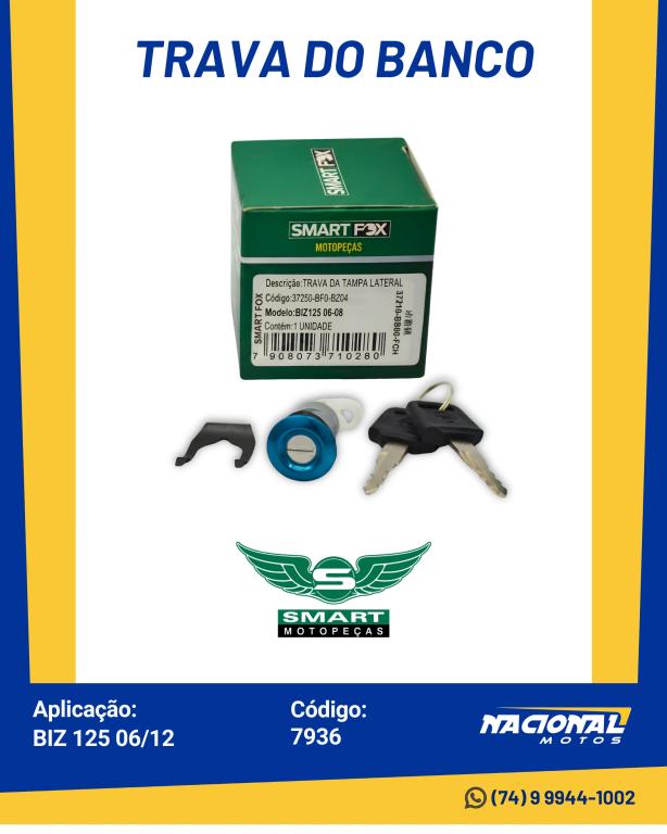 TRAVA BANCO BIZ 125 06/12