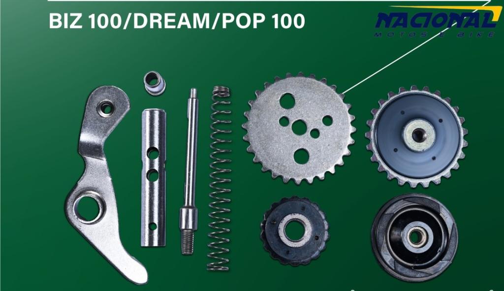 KIT TENSOR C/COM BIZ/POP 100 9 PEÇAS