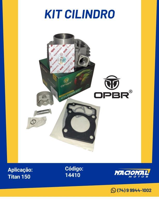 KIT CILINDRO MOTOR TITAN 150 (OPBR)