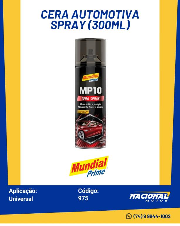 CERA AUTOMOTIVA SPRAY 300ML (M PRIME)