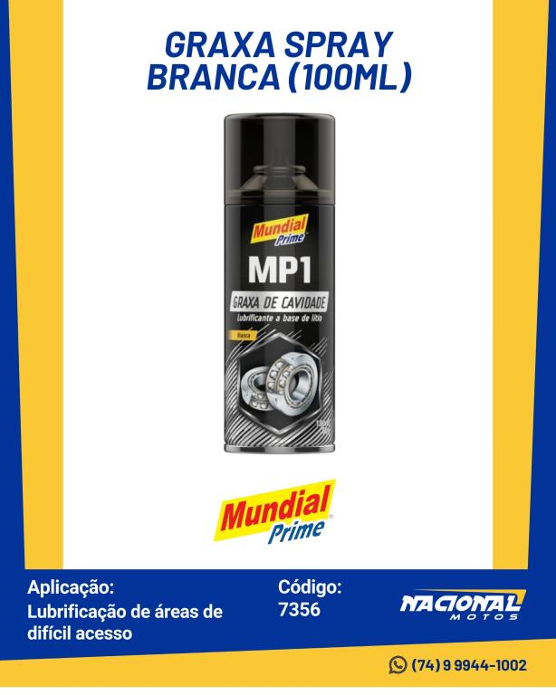 GRAXA SPRAY BRANCA 100ML (M PRIME)
