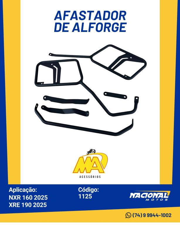 AFAST ALFORGE NXR 160/XRE190 25 PTF (MA)