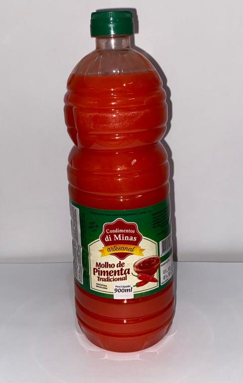MOLHO PIMENTA 1X6X900ML - DI MINAS