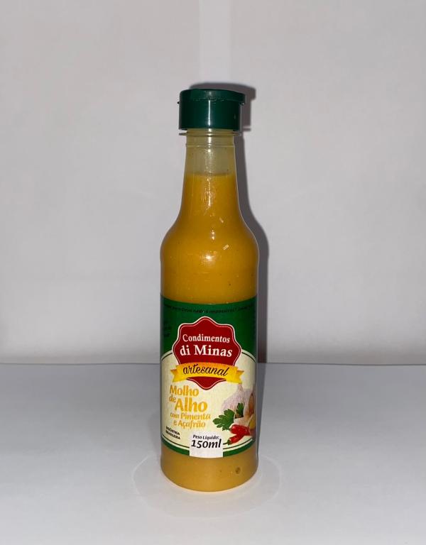MOLHO ALHO COM PIMENTA 1X12X150ML - DI MINAS