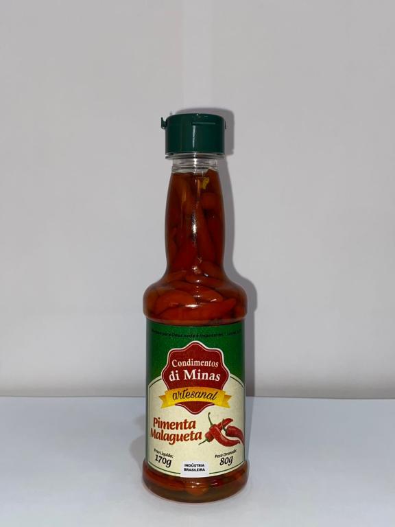 MOLHO PIMENTA MALAGUETA INTEIRA 1X12X80GR - DI MINAS