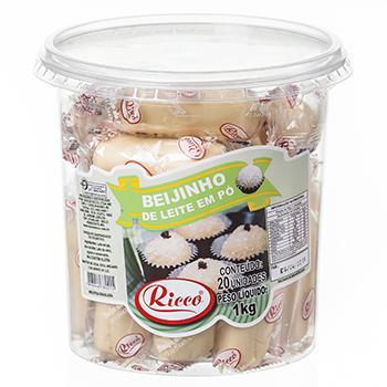DOCE BEIJINHO DE LEITE EM PO 1X20X50G - RICCO