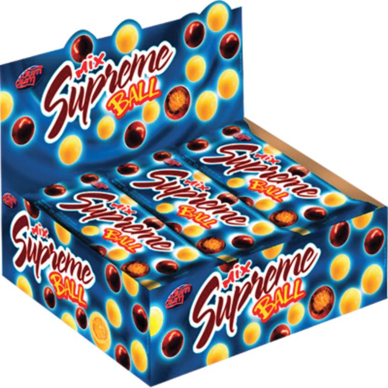 CHOCOLATE MIX SUPREME BALL MEIO MEIO 1X15X42GR - DUMDUM
