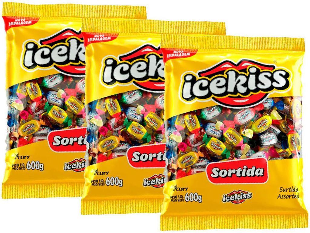 BALA DURA ICE KISS SORTIDA 500GR