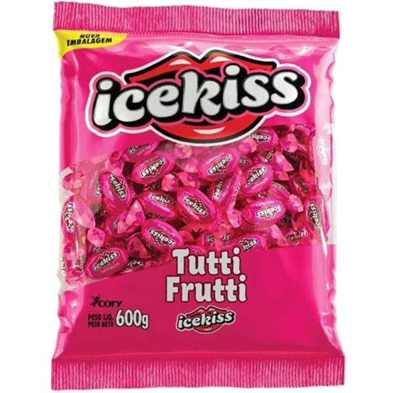 BALA DURA ICE KISS TUTTI FRUTTI 500GR