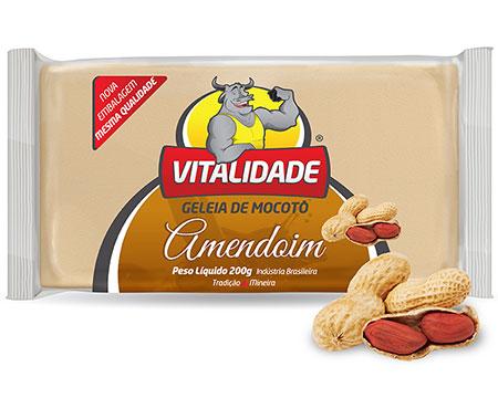 DOCE GELEIA MOCOTO 200GR AMENDOIM - VITALIDADE