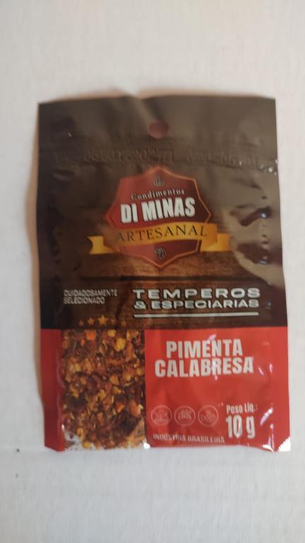 CONDIMENTO PIMENTA CALABRESA 1X15X10GR - DI MINAS