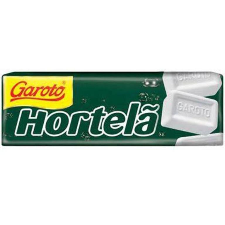 BALA PASTILHA HORTELA 1X40X17G - GAROTO