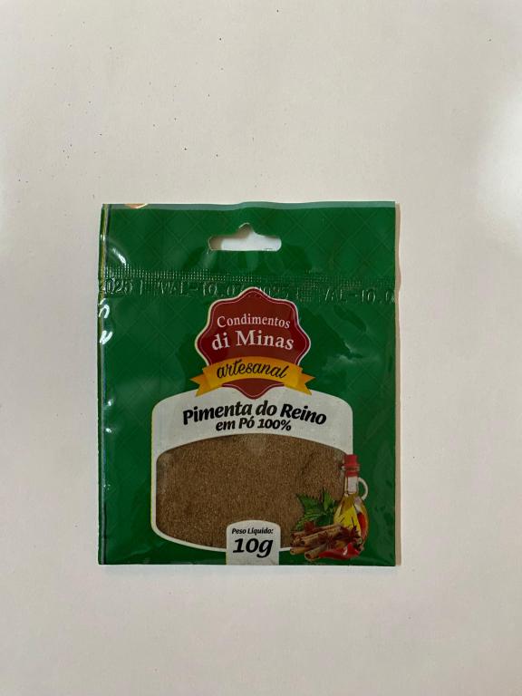 CONDIMENTO PIMENTA DO REINO EM PO 1X15X10GR - DI MINAS