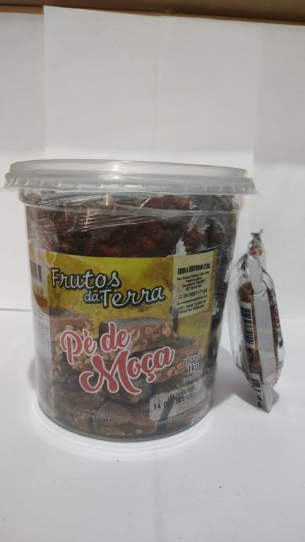 DOCE PE DE MOÇA 1X20X50G - FRUTOS DA TERRA