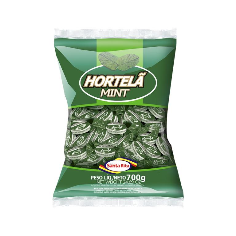 BALA DURA HORTELA 500GR -SANTA RITA
