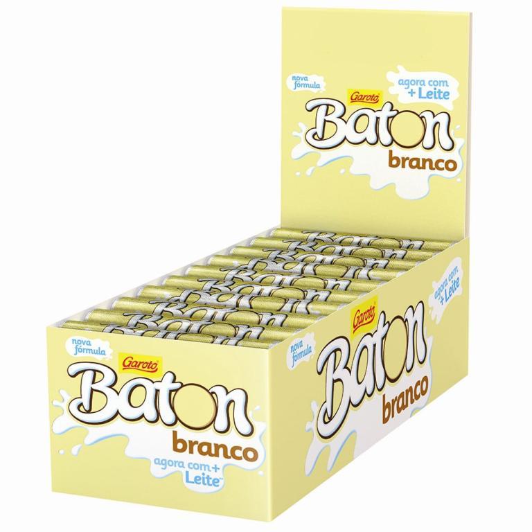 CHOCOLATE BATON BRANCO 1X30X16G - GAROTO