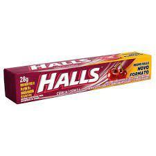 BALA HALLS CEREJA DROPS 1X21X28G
