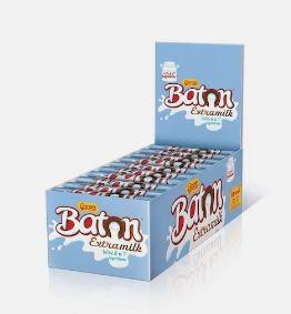 CHOCOLATE BATON RECHEIO EXTRA MILK 1X30X16G - GAROTO