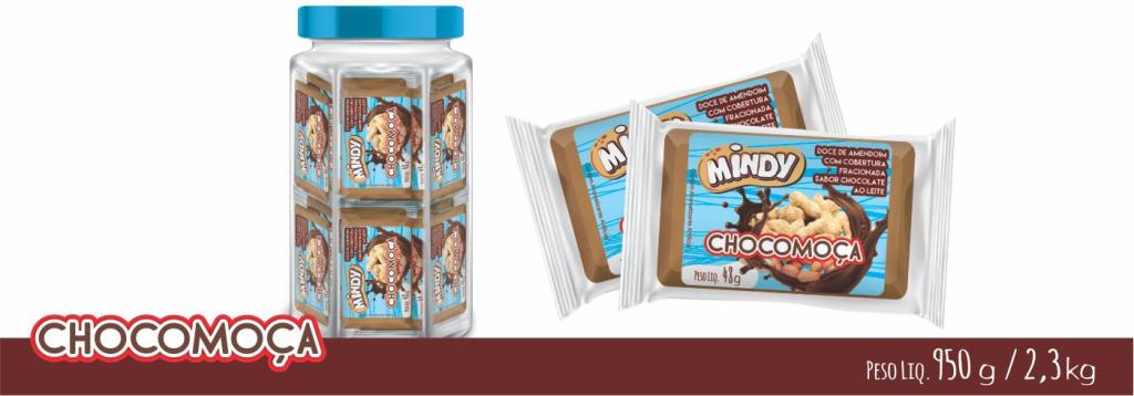 DOCE CHOCOMOÇA 1X20X47G - MINDY