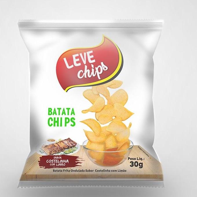 BATATA CHIPS COSTELINHA LIMAO 1X24X30G - LEVE
