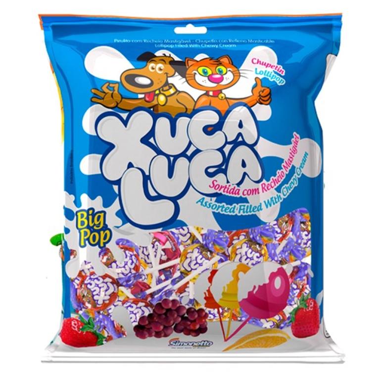 PIRULITO XUCA LUCA SORTIDO 900GR - SIMONETTO